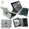 Newest 360 rotate bluetooth keyboard compatible with for IPADMINI 2/3/4 with back cover