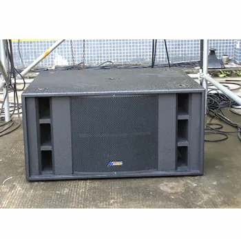 Dj Sound Box Dual Subwoofer 18 Inch 1200w Rms Double 18 Inch