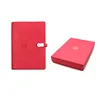 Hand Made A5 Custom Logo Muliti-function Wireless Charger Leather Notebooks Customizable Notepad with Power Bank