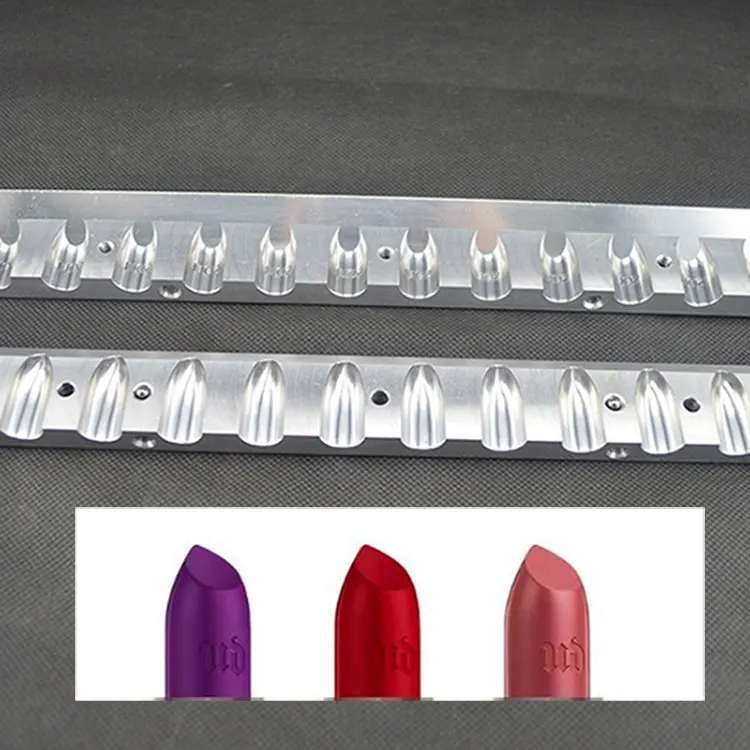 Custom 12cavity Aluminum Lipstick Mold Buy Cosmetic Lipstick Molds