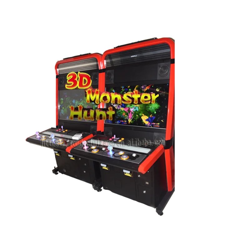 2 Players Standing Machine Fish Game Table Ocean King 2 Whale Game