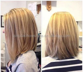 Top Beauty Stock Color 613 Highlight Color 27blonde Short Bob Style