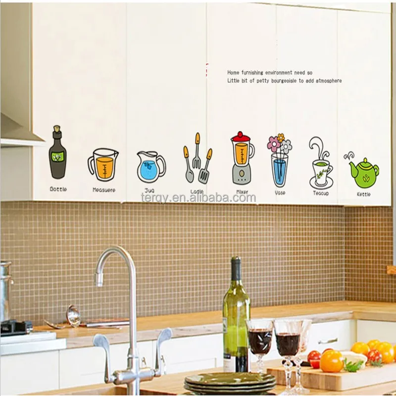 Venta al por mayor vinilos para pared de cocina compre online los ...