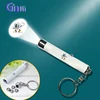 Keychain led torch keychain custom logo keyring for promotional gift