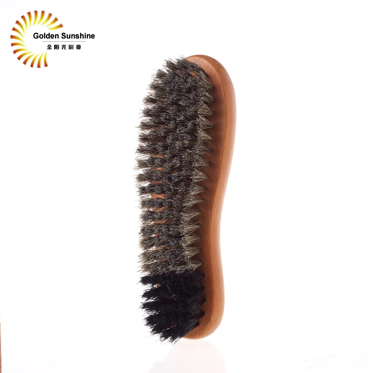 
Cleaning Pig Hair Shoe Brush Wood Shoe Polish Brush 