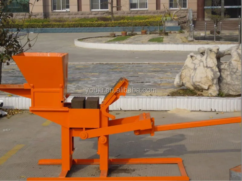 Ly2-40 Clay Brick Machine/non-vacuum Clay Extruder/manual Brick Maker