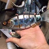 ODS Lures Custom Colors Six Segmented Swimming Action Shad 200mm 100g Fishing Lures