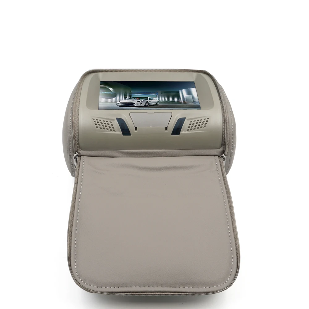 7inch Universal Headrest Tft Lcd Monitor With Zipper Buy Headrest