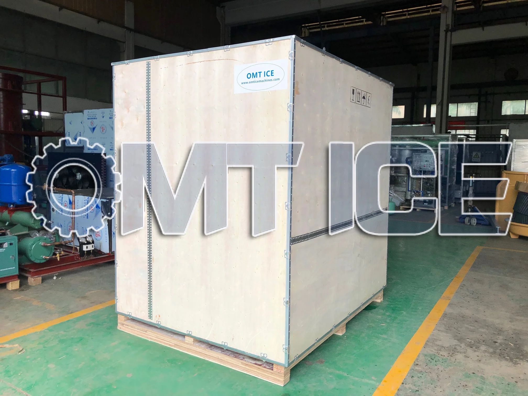 Omt Ice Block Making Machine Nigeria 1ton 2ton 3ton Block Ice Maker For