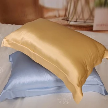 Yintex Bedding Silk Pillow Case Cover Soft Double Face Envelope