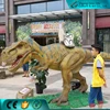 Outdoor Playground Vivid Funny Simulation Dinosaur Kids Ride for Park