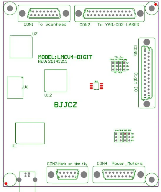 EZCAD/Markingmate laser control card for fiber CO2 laser marking machine