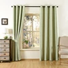 Simple country fresh style grommet drapes blackout elegant curtains for living room