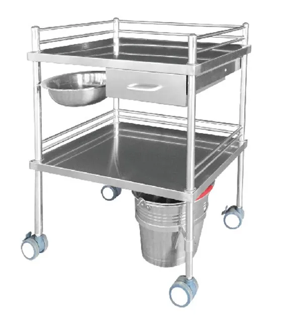 Sus304 Stainless Steel Hospital Medical Waste Linen Trolley Cart Buy