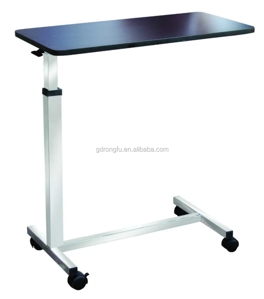 Adjustable Height Over Bed Table For Hospital Buy Hospital Food Table