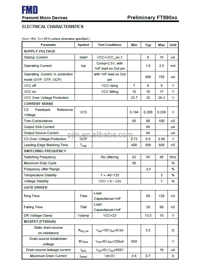 Original New Types Of Integrated Circuit For Electronic Components With