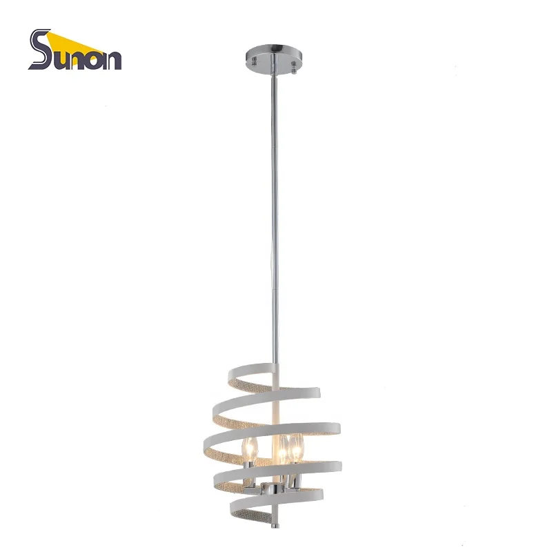 2019 China Hot Sale modern lron small wireless 3 lights pendant lighting chandelier indoor