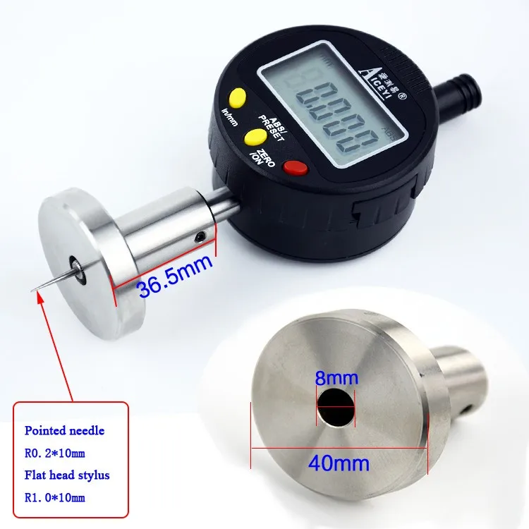 Base Per Indicatore Di Profondità Con 3 Aste Di Estensione - 63x17 Mm, Per Misurazioni Di Precisione - Foto 2