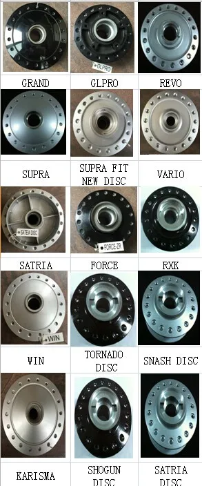 factory price,aluminum alloy wheel hub VARIO motorcycle front wheel hub