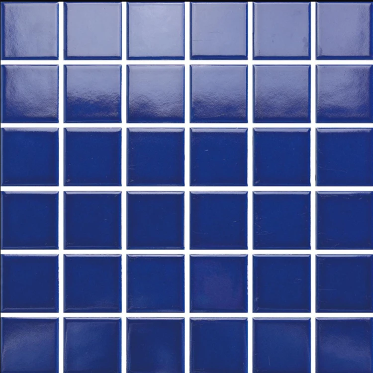 backsplash porcelain mosaic for the cobalt blue swimming pool tile guangzhou