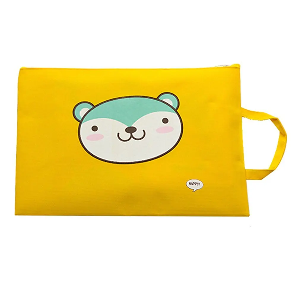 2PCS Canvas File Storage Stationery Items Folders File Organizer, S