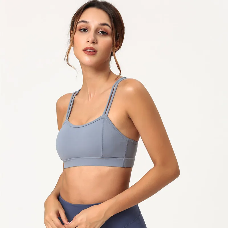 ladies padded sports bra