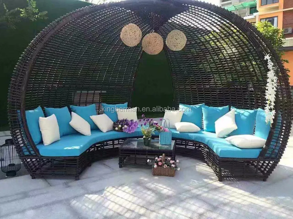 Proyek Digunakan Outdoor Furniture Wicker Daybed Set Semua Cuaca Luar Leisure Sun Bed Daybed Rotan Resort Liburan Villa Besar Buy Proyek Digunakan Outdoor Furniture Daybed Set Rekreasi Anyaman Sun Bed Resort Liburan Villa