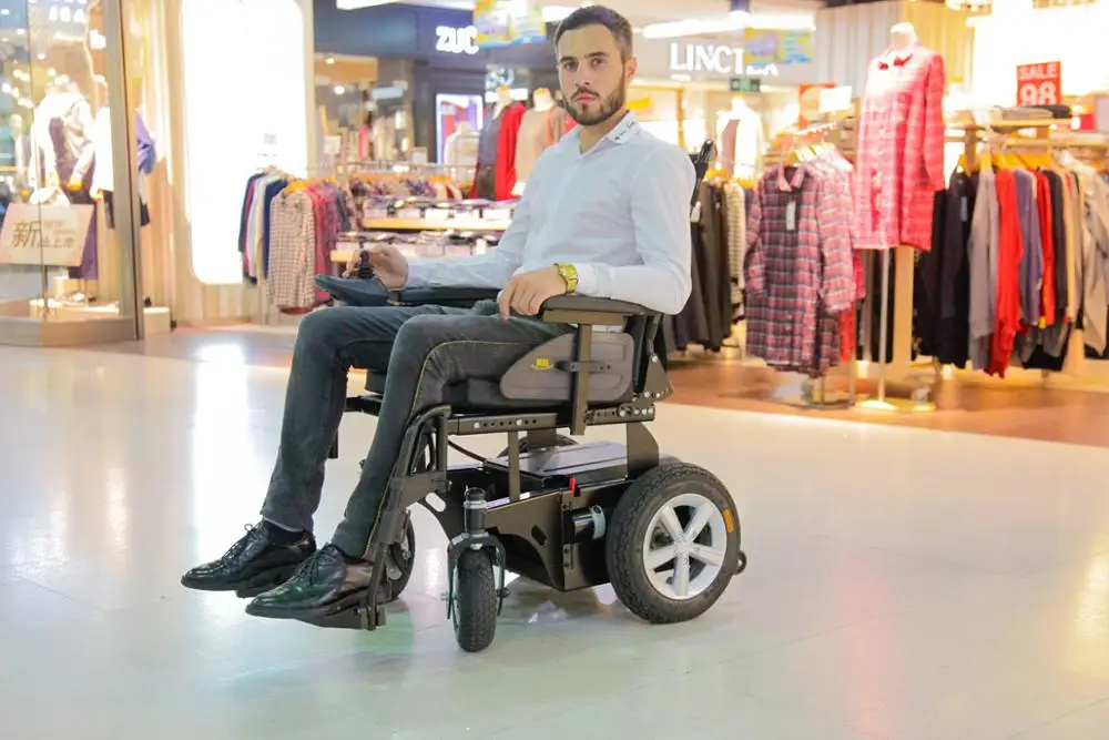 Aluminum Lightweight Foldable electric wheelchair price in pakistan