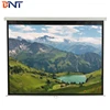 BNT 84 inch hot sale manual roll up wall screen for projector with self lock device BETPS9-84