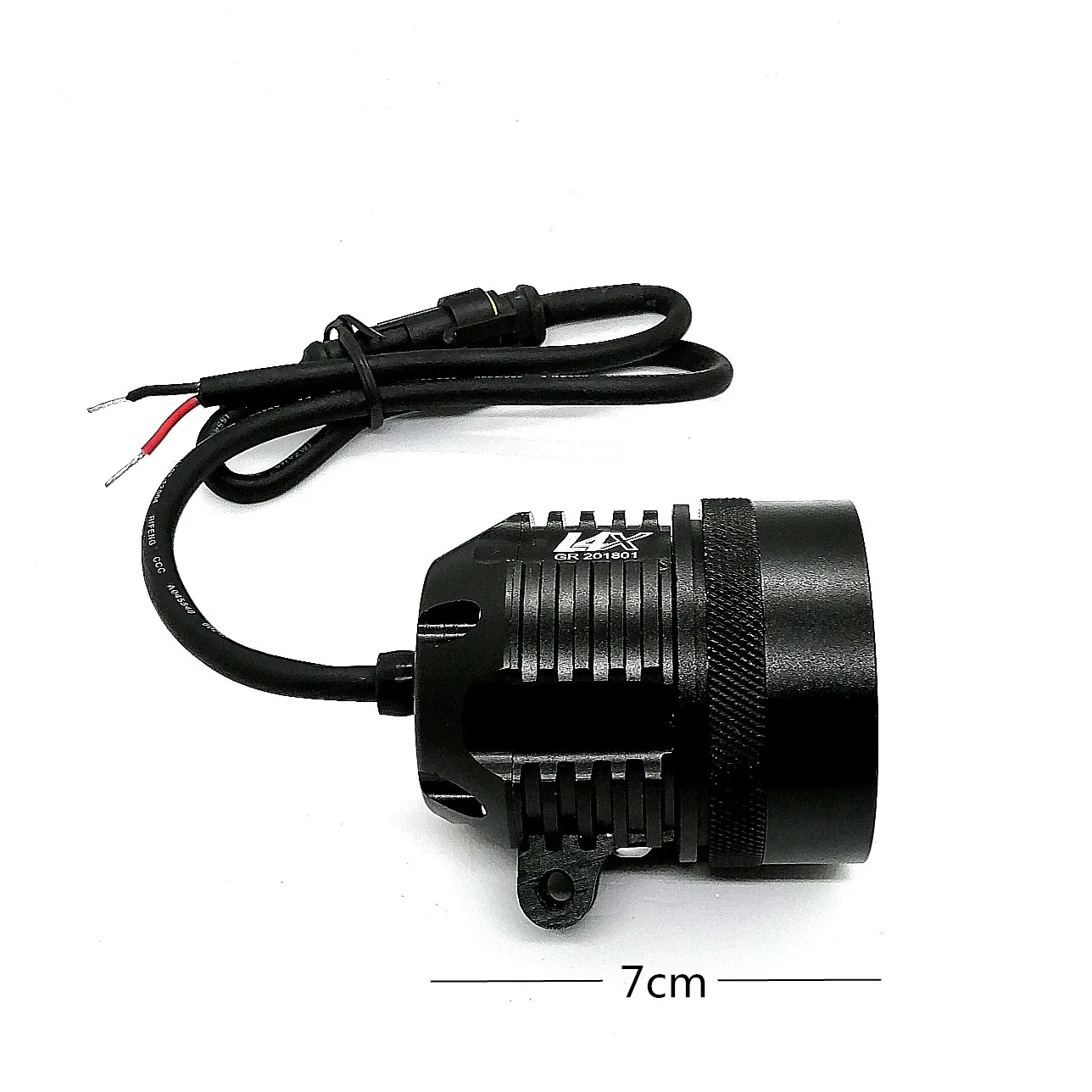 2018 de alta potencia llevó la luz de la motocicleta 12v-24V 40W llevó la luz L4X L6X L9X linterna de superpotencia