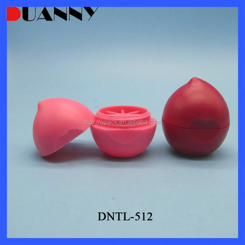 5g Egg Shape Plastic Lip Balm Tube Container For Cosmetics Buy Egg