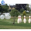 Customized bowling ball bowling pin inflatable costume zorb ball