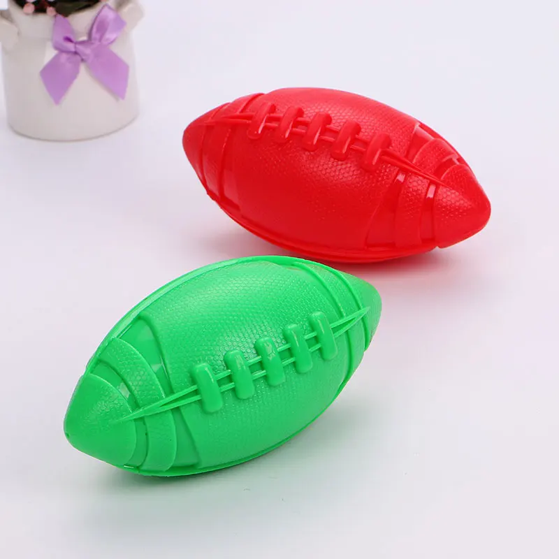 Wholesale Tpr Squeaky Rugby Ball Dog Pet Ball For Chewing Buy Pet