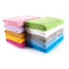 Solid Color Cotton Terry Towel Face Towel With Dobby Border