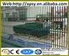 Hot sale high security barriers solid H post supported 4mm steel wire welded thin than finges grills mesh fence panels