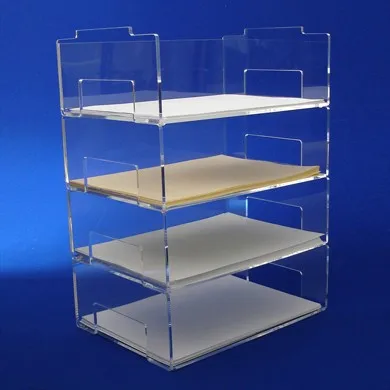 stackable flexiglass display