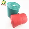 China factory gymnastics flat door gym rubber latex resistance bands roll
