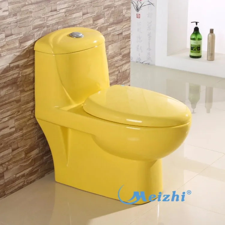 European Luxurious bathroom printing flower design wc toilet