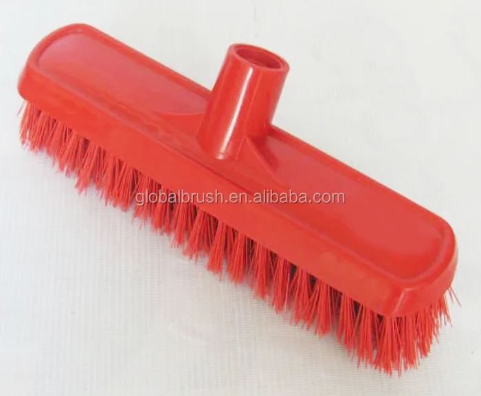 Hq0027 Hard Bristle Pp Scrubbing Brushes For Wood Floor Long Handle