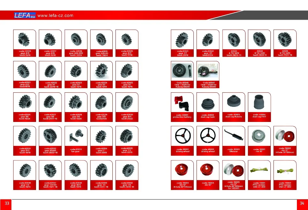 Japanese Tractor Spare Parts Cardan,Pto Shaft,Gear,Bulbfor Kubota Buy