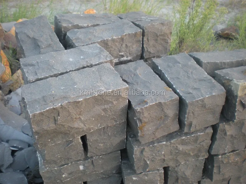 Mixed Color Mesh Granite Cobble Stones