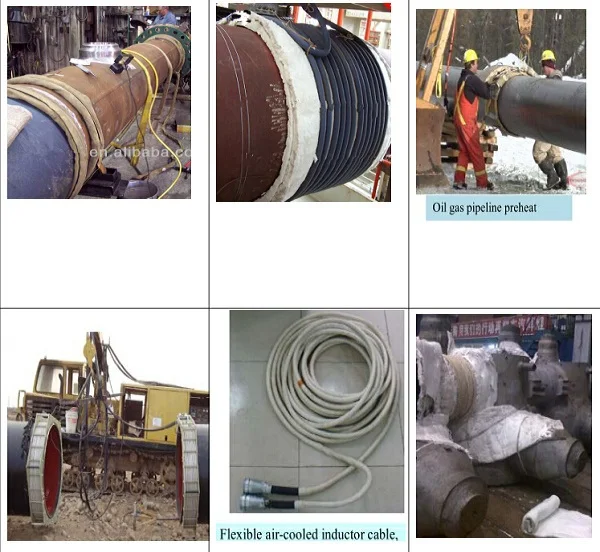 pipeline pre weld post weld induction heat treatment machine, View