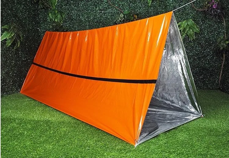 All Weather Survival Shack 2 Person 8' X 5' Mylar Thermal Shelter Tube ...