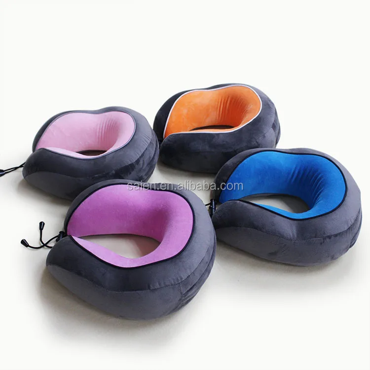 Wholesale China U Shape Core Travel Set Memory Foam Bean Bag Neck Pillow Buy Memory Foam Bean