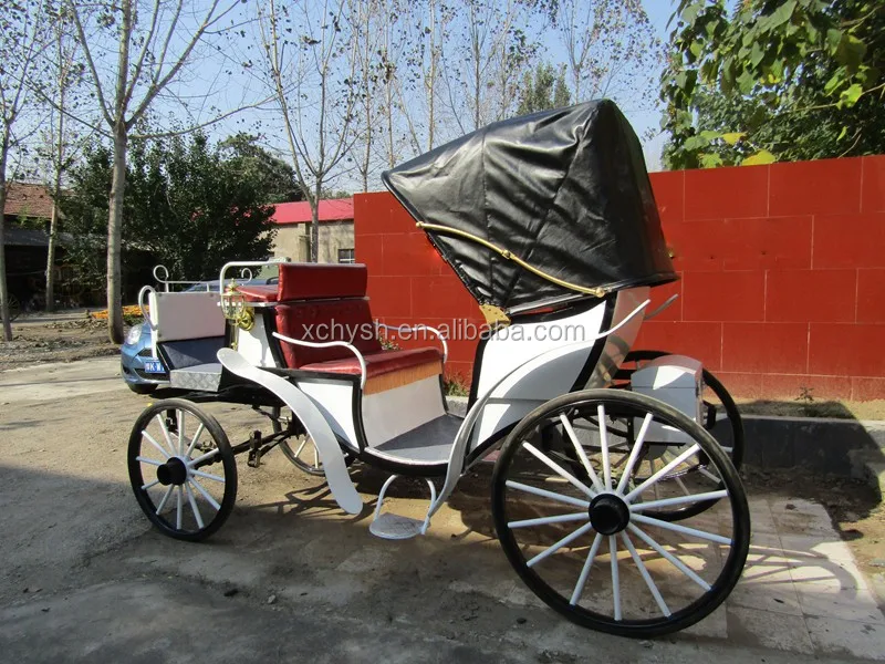 Four Wheels Sulky Horse Cart/ Pony Horse Carriage For Sale/4 Passengers ...