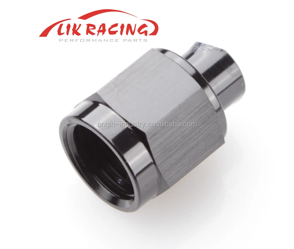 -12 AN Black Aluminum Flare Fitting Cap
