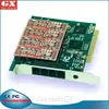 4 Channel Telephone Voice Recording System PCI Card