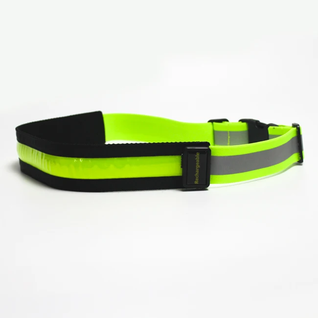 Sport Safety Usb Rechargeable Luminous Led Running Belt Light Buy Led