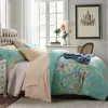 Mixed cotton active printing plant series three or four bedding sets home textiles Free shipping