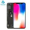 Free shipping mobile phone parts display panel for genuine iphone x OLED original display screen